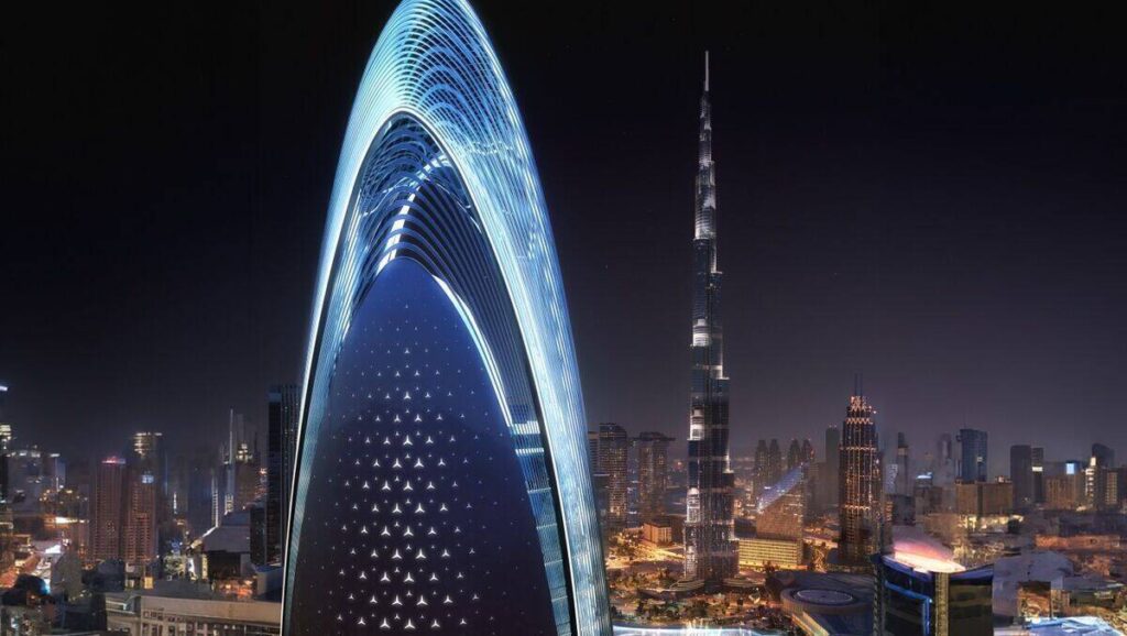 Mercedes Benz | Binghatti Tower Dubai Megaprojekt