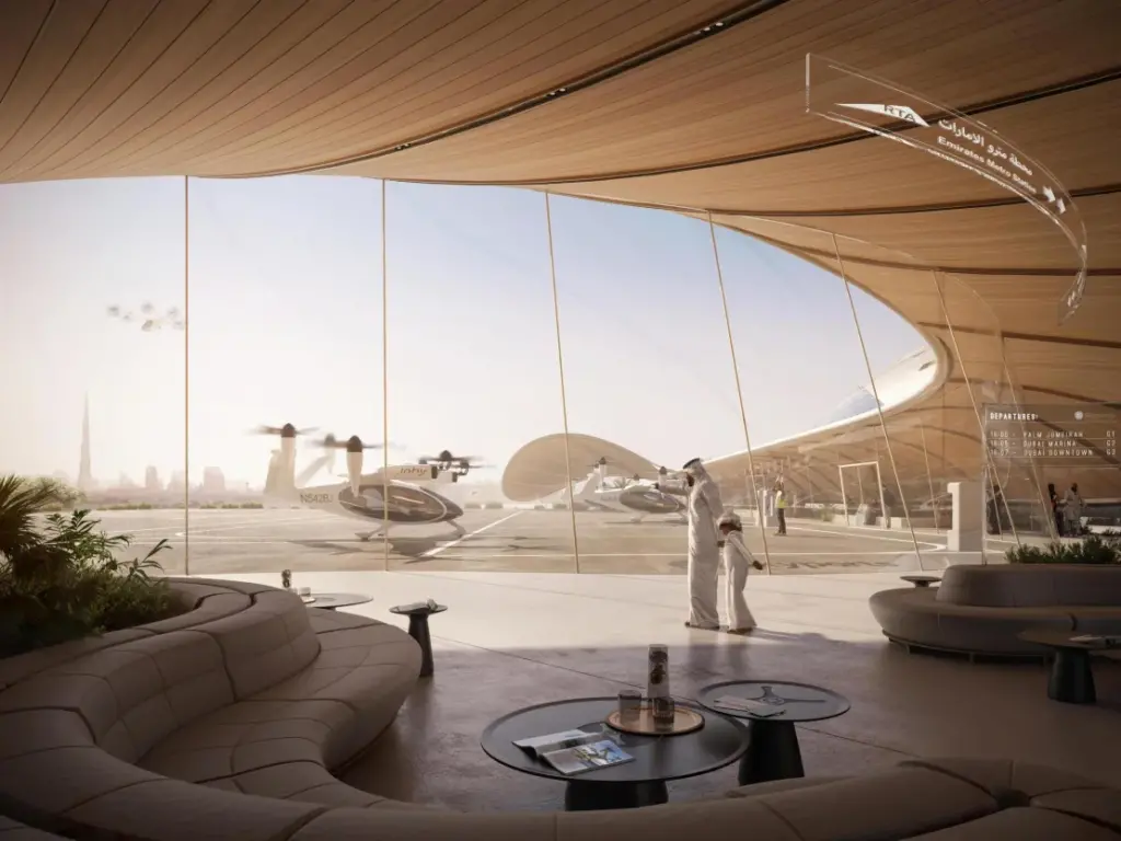 Vertiport Terminal Dubai Megaprojekte der Zukunft in Dubai